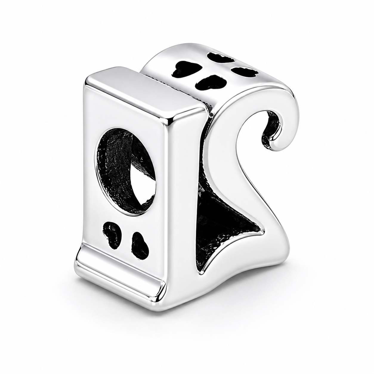 Sterling Silver 21st Birthday Bead Charm with Gift Box - Fits Charm Bracelets