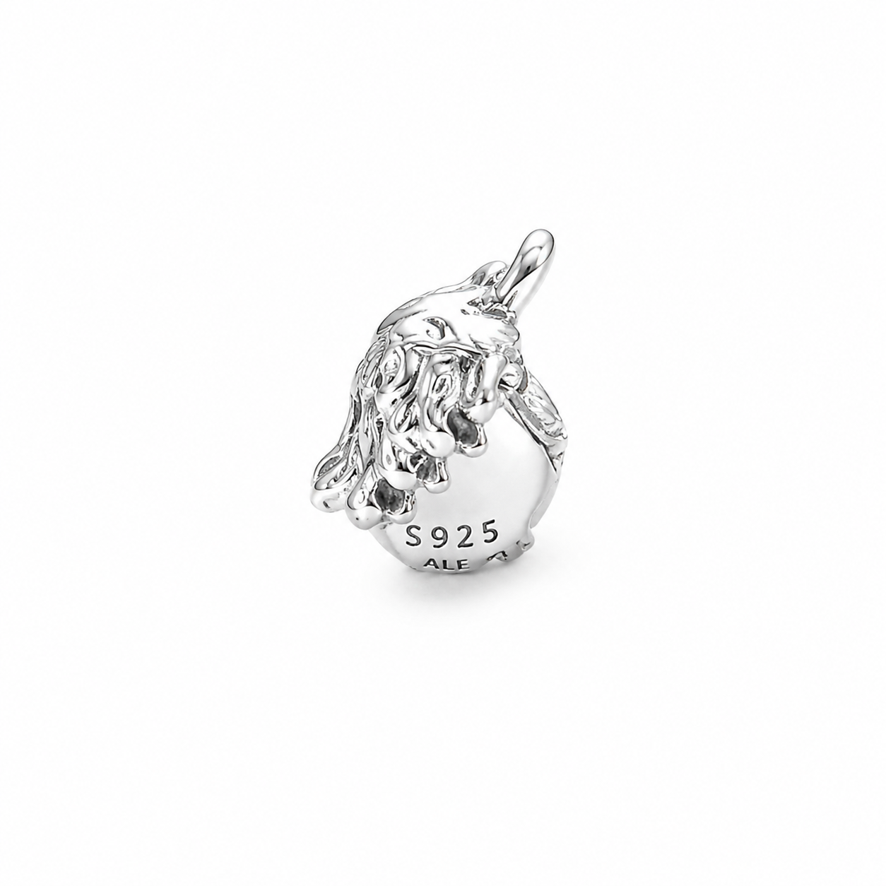 Sterling Silver Highland Cow Charm with Gift Box