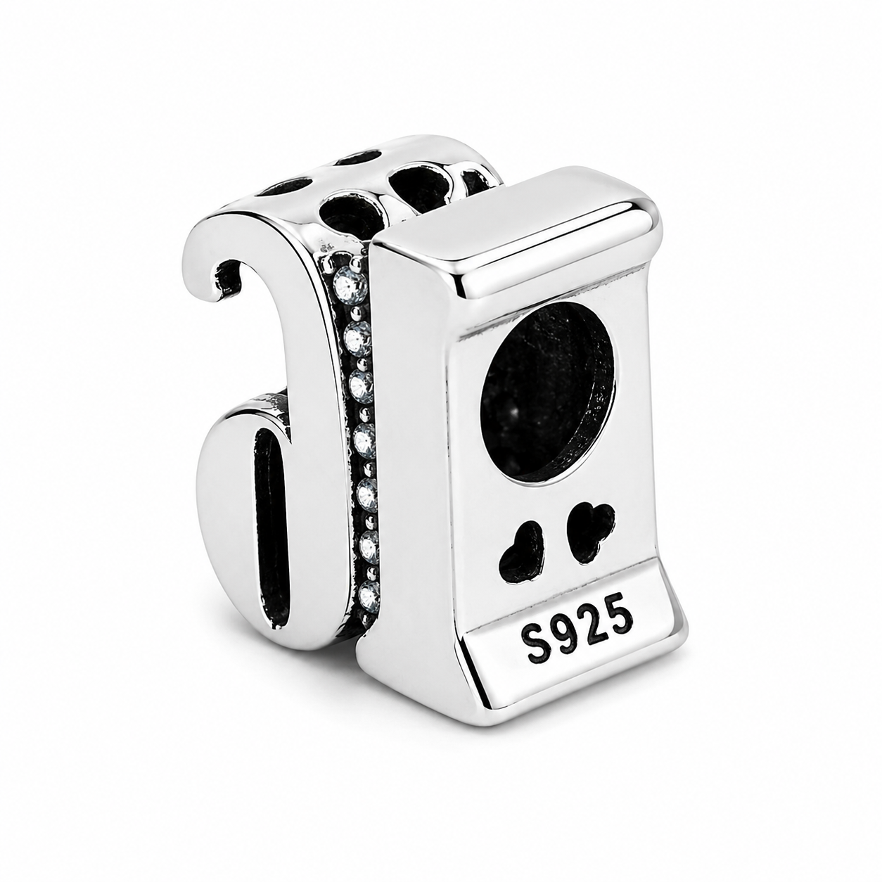 Sterling Silver 16th Birthday Bead Charm - with Gift Box - Fits Charm Bracelets